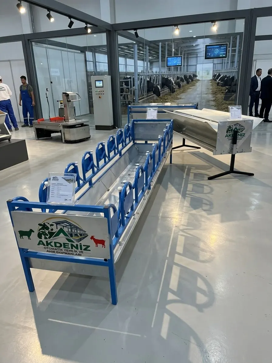 Akdeniz Otomatik Yemlik kuzu yemliği sistemi