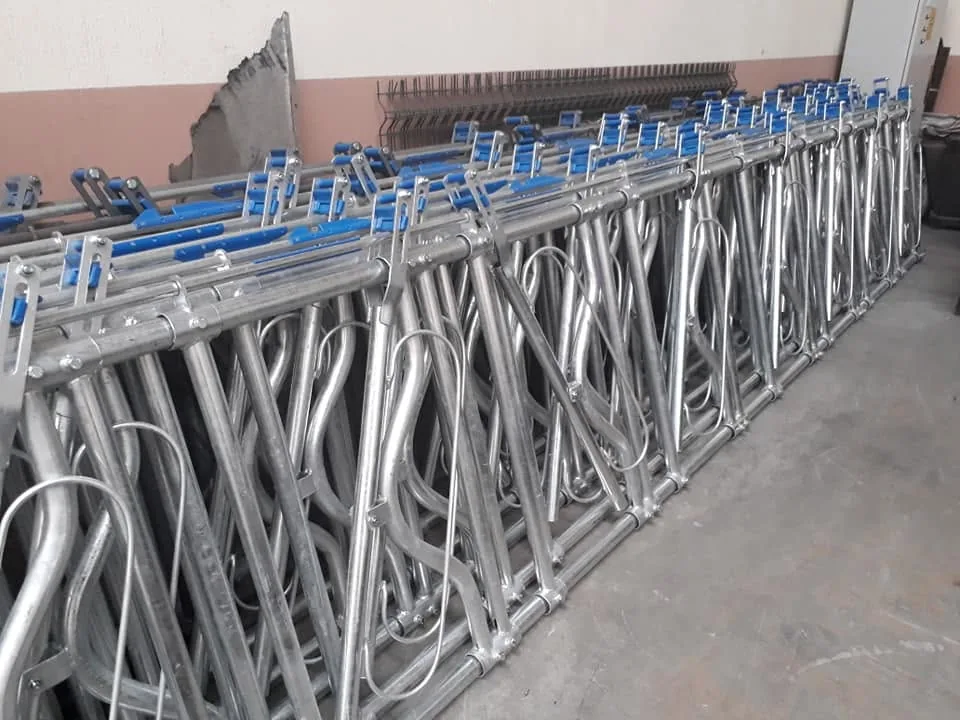 Galvaniz kaplı yemlik kilidi modülleri